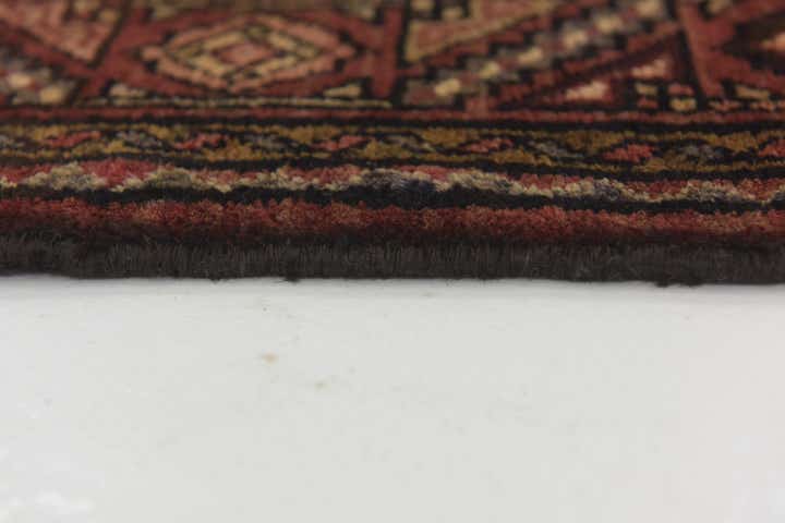 3' 10 x 11' 3 Hand Knotted Shahsavand Persian Wool Runner Rug