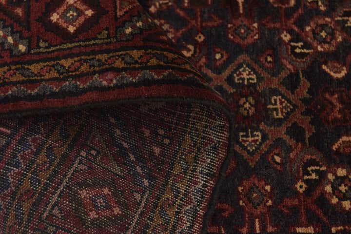 3' 10 x 11' 3 Hand Knotted Shahsavand Persian Wool Runner Rug