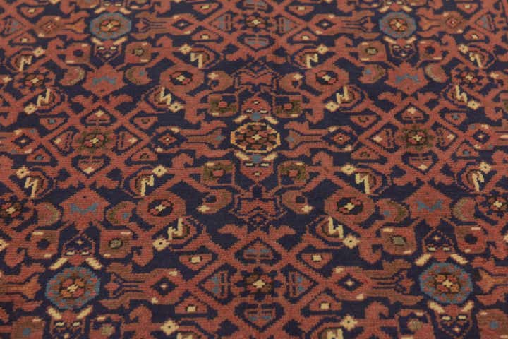 115cm x 335cm Hand Knotted Shahsavand Persian Wool Runner Rug