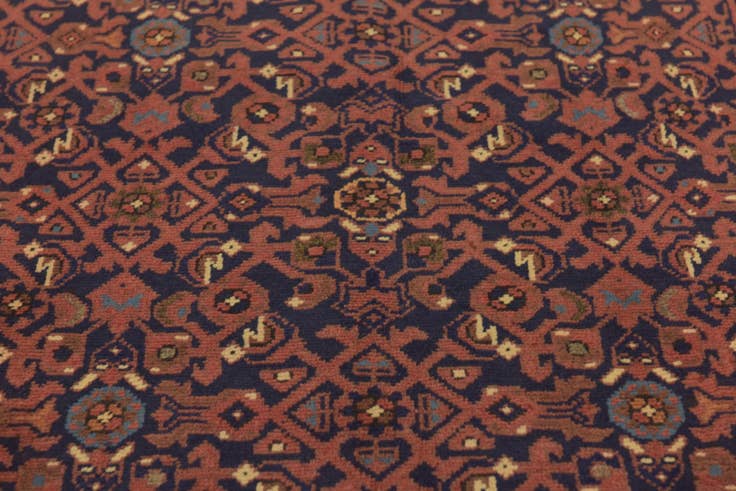 Detail image of 115cm x 335cm Hand Knotted Shahsavand Persian Wool Runner Rug