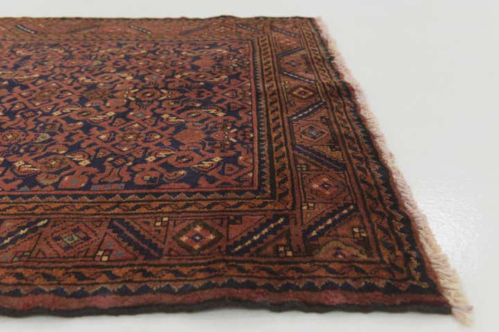 115cm x 335cm Hand Knotted Shahsavand Persian Wool Runner Rug