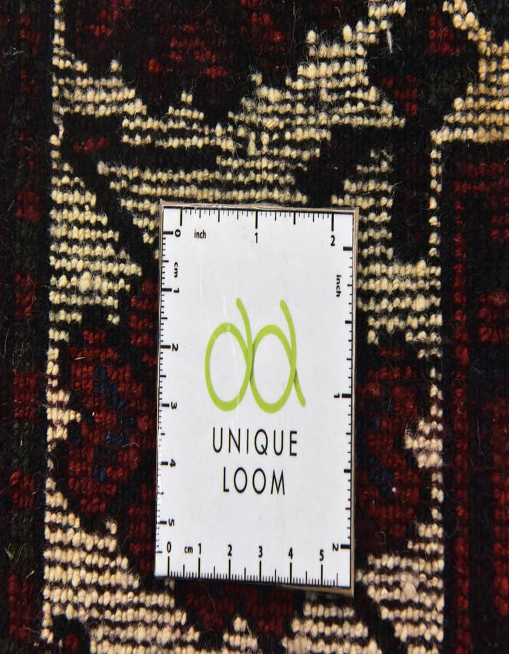 Detail image of 3' 7 x 10'  Hand Knotted Shahsavand Persian Wool Runner Rug