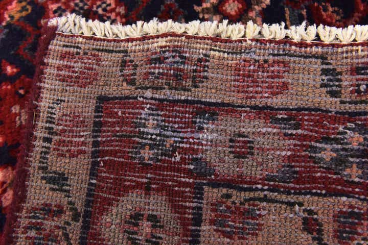 4' 6 x 10' Hand Knotted Shahsavand Persian Wool Runner Rug