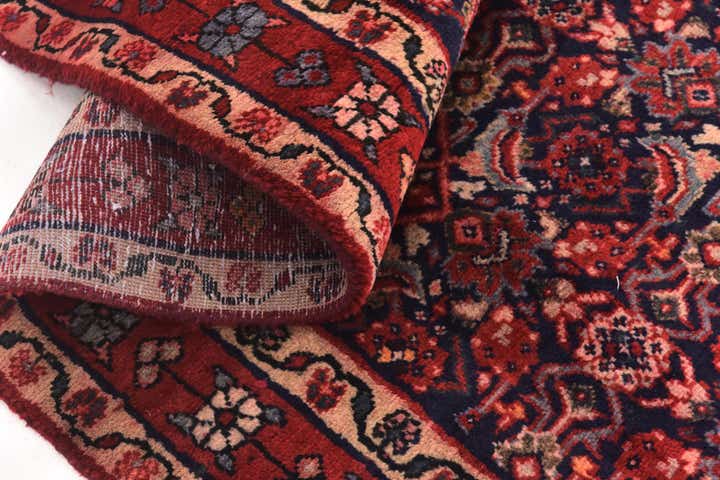 4' 6 x 10' Hand Knotted Shahsavand Persian Wool Runner Rug