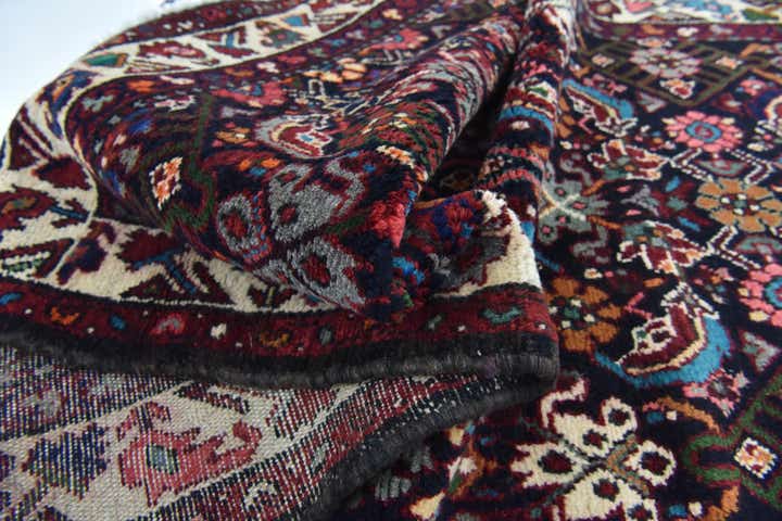 3' 4 x 9' 7 Hand Knotted Shahsavand Persian Wool Runner Rug