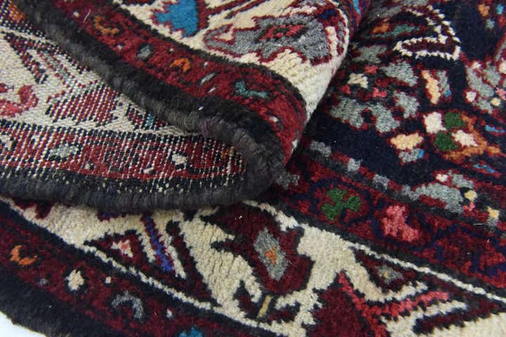 3' 4 x 9' 7 Hand Knotted Shahsavand Persian Wool Runner Rug