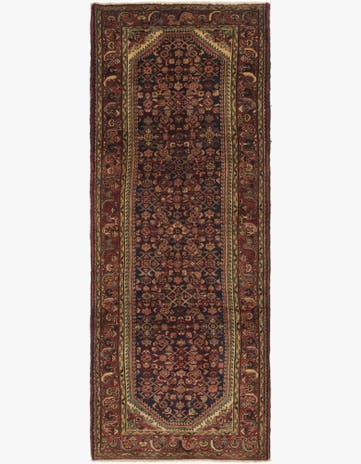3' 10 x 10' 8 Hand Knotted Shahsavand Persian Wool Runner Rug