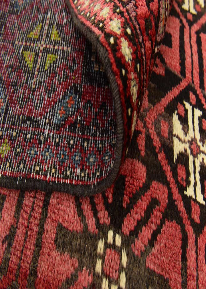 4' 10 x 9' 10 Hand Knotted Shiraz Persian Wool Runner Rug