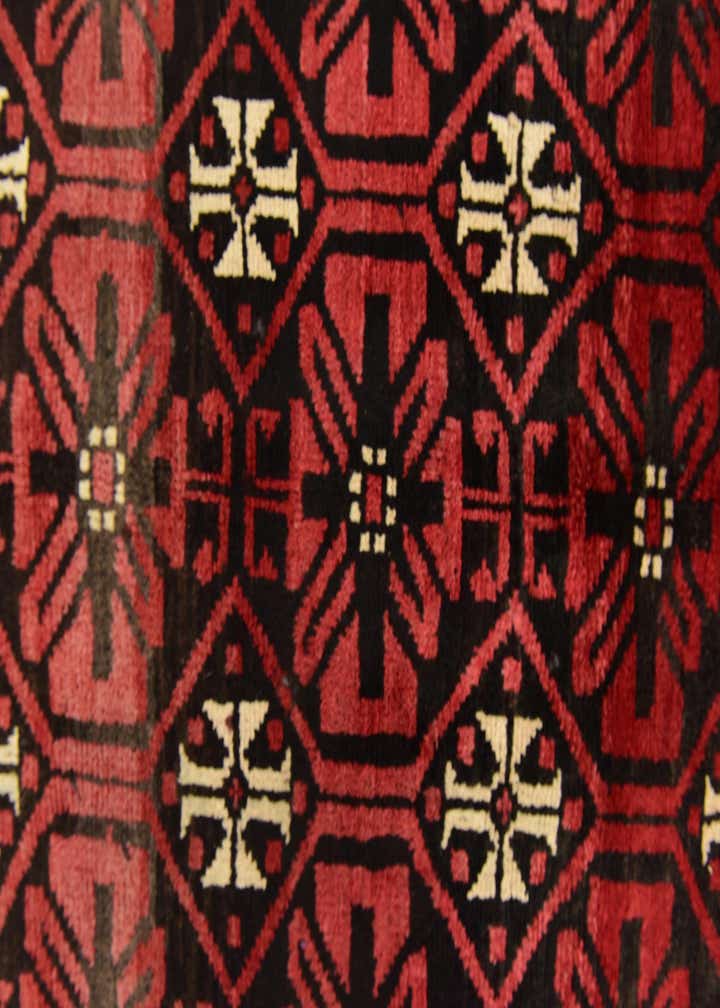 4' 10 x 9' 10 Hand Knotted Shiraz Persian Wool Runner Rug