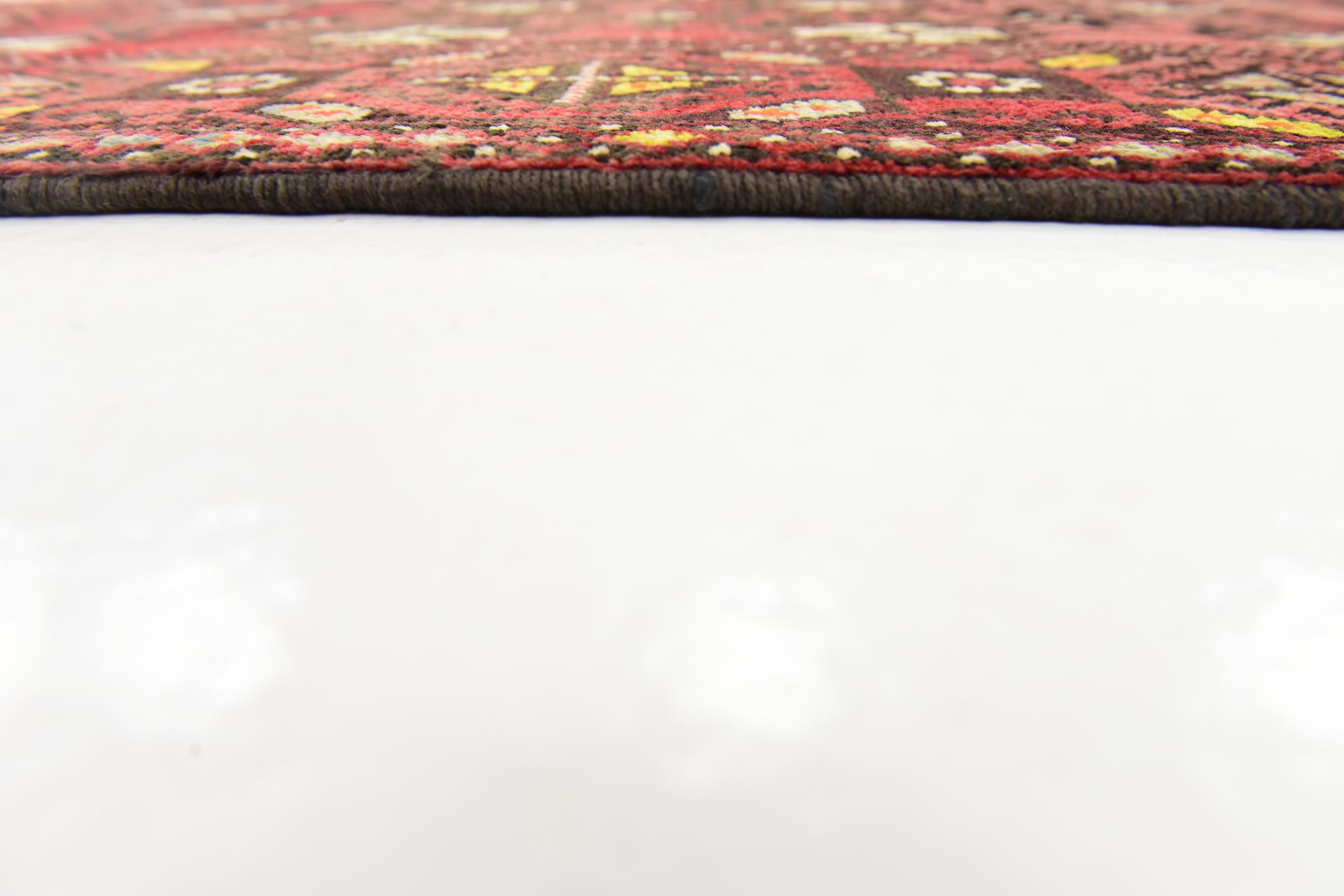 4' 10 x 9' 10 Hand Knotted Shiraz Persian Wool Runner Rug