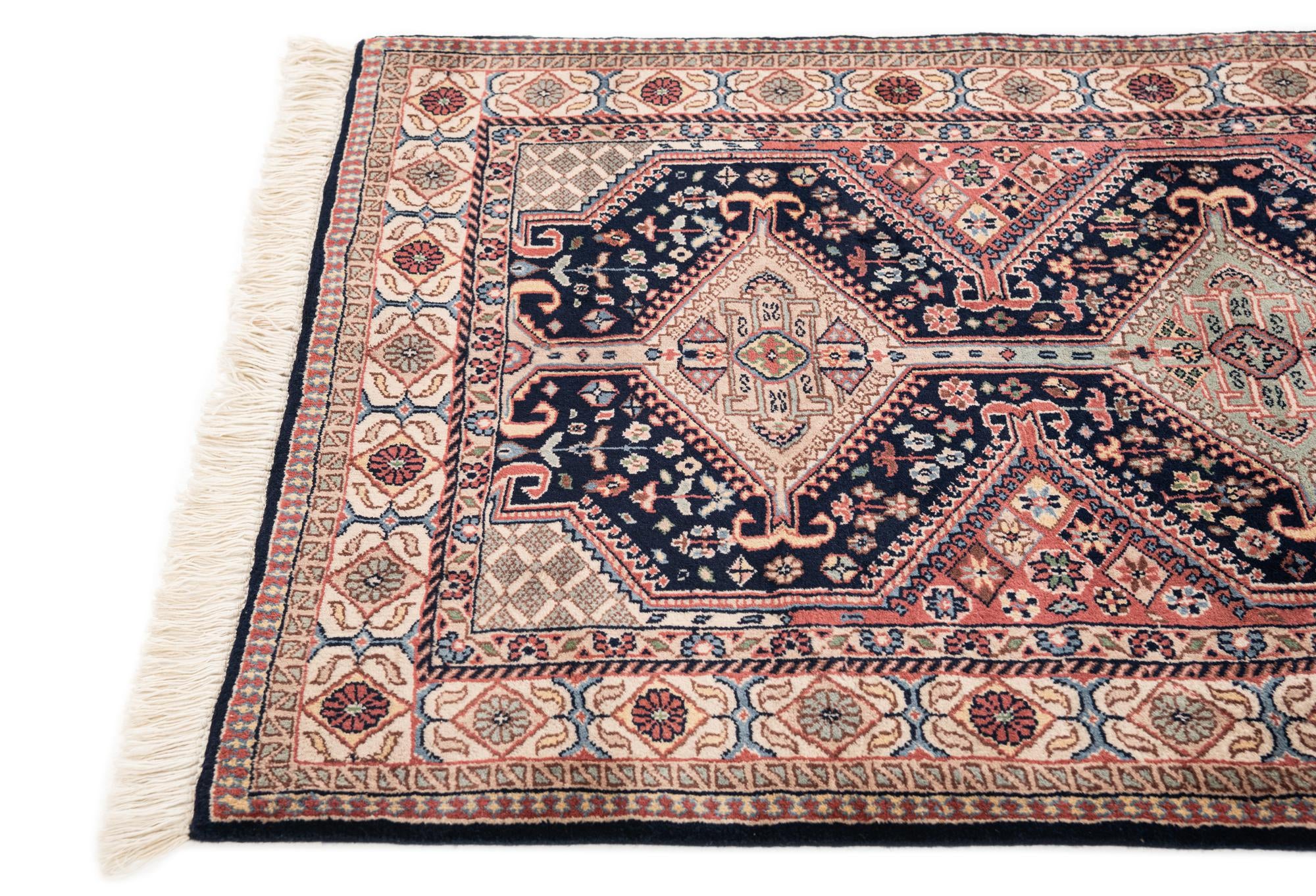 3' x 9' 9 Hand Knotted Shirvan Wool Runner Rug