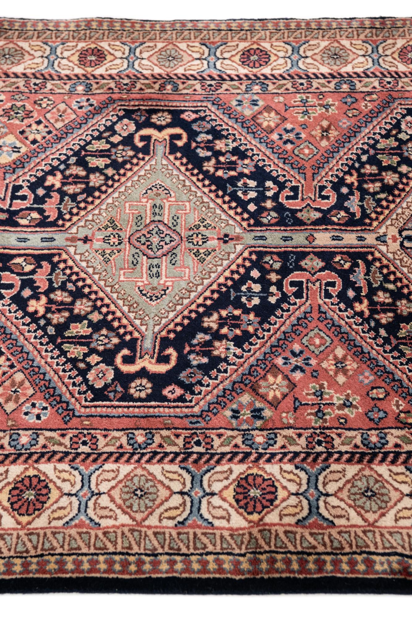 3' x 9' 9 Hand Knotted Shirvan Wool Runner Rug