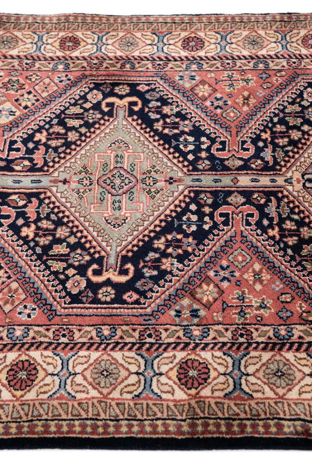Detail image of 3' x 9' 9 Hand Knotted Shirvan Wool Runner Rug
