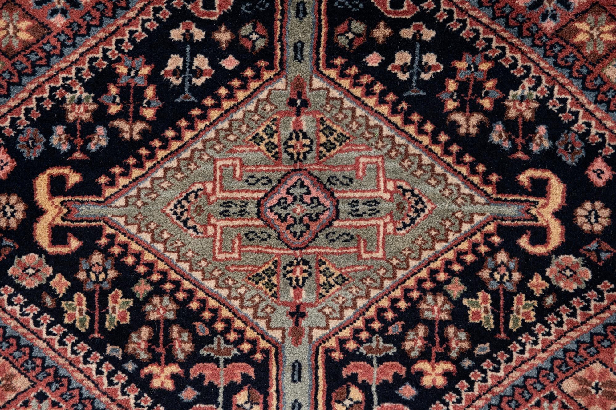 3' x 9' 9 Hand Knotted Shirvan Wool Runner Rug