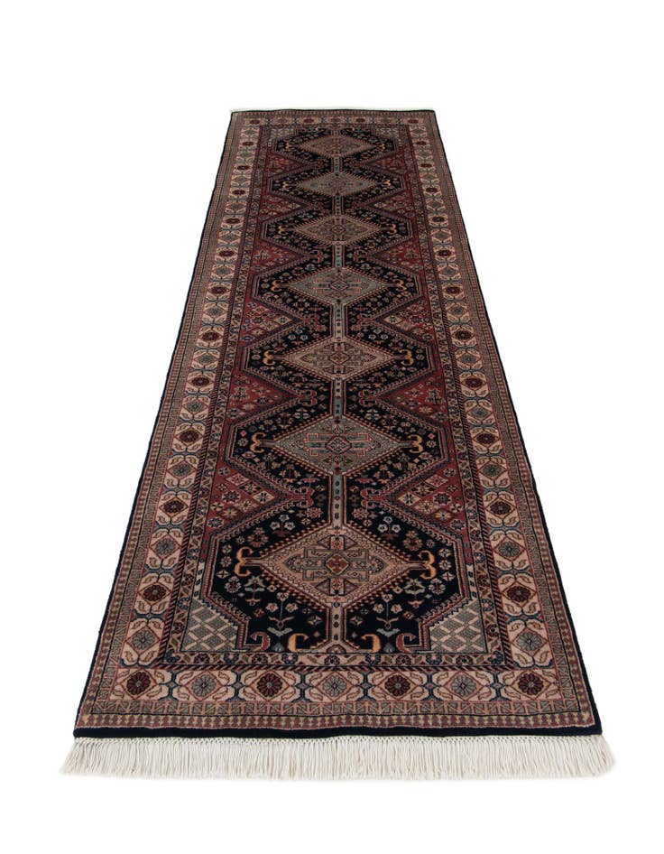 Detail image of 3' x 9' 10 Hand Knotted Shirvan Wool Runner Rug
