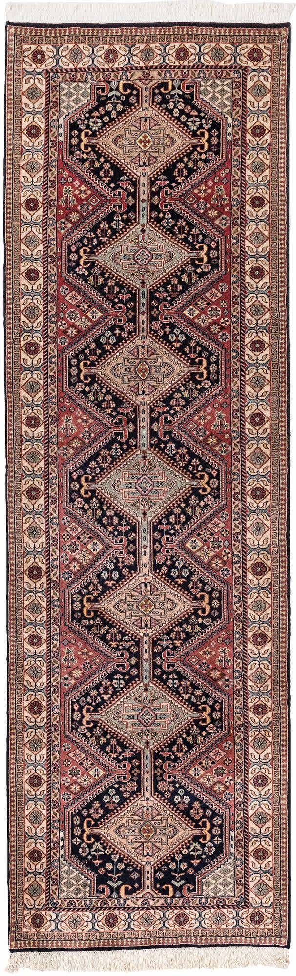 3' x 9' 10 Hand Knotted Shirvan Wool Runner Rug