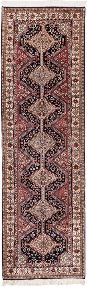 3' x 9' 10 Hand Knotted Shirvan Wool Runner Rug