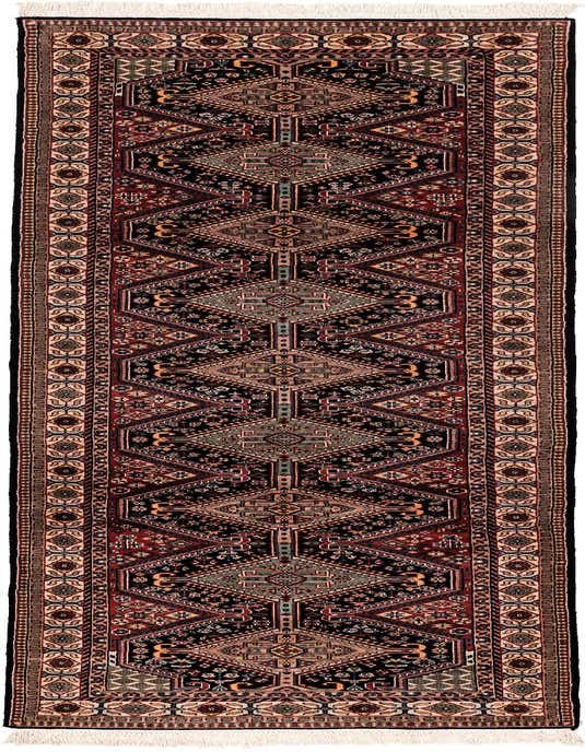 3' x 11' 3 Hand Knotted Shirvan Wool Runner Rug
