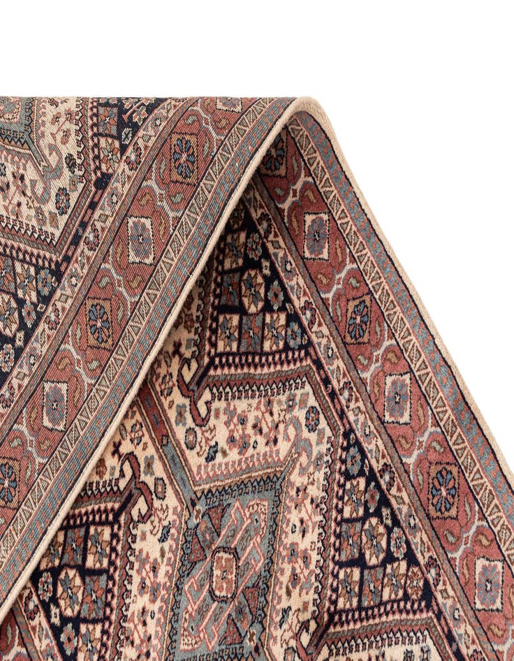 Detail image of 3' x 11'  Hand Knotted Shirvan Wool Runner Rug