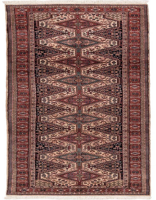 Detail image of 3' x 11' Hand Knotted Shirvan Wool Runner Rug
