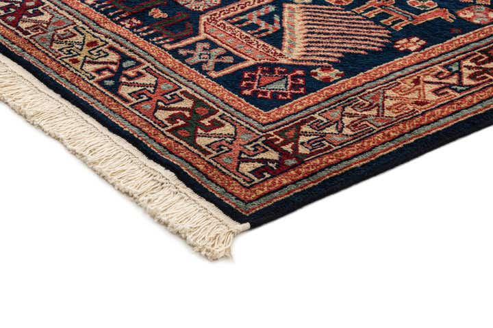 3' 7 x 10' Hand Knotted Shirvan Oriental Wool Runner Rug