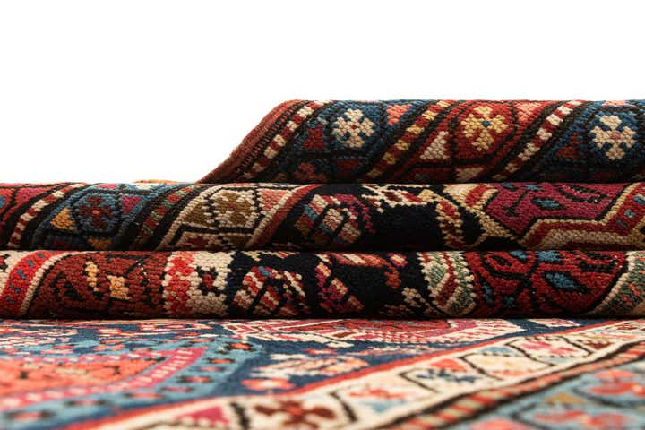 3' 10 x 9' 10 Hand Knotted Shirvan Wool Runner Rug