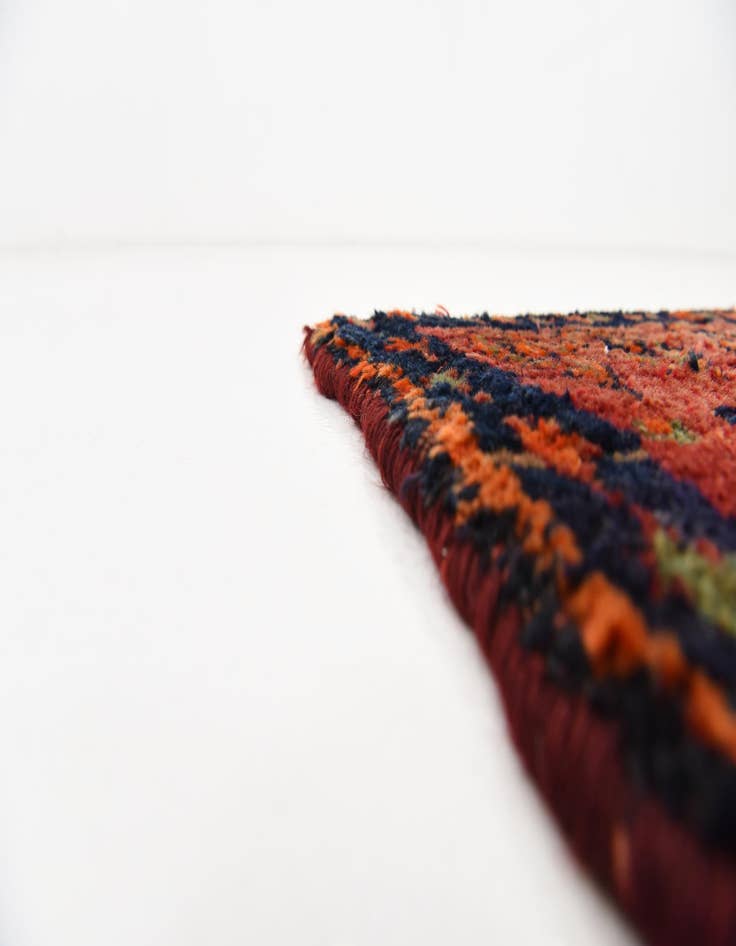 Detail image of 4' 5 x 9' Hand Knotted Sirjan Persian Wool Runner Rug