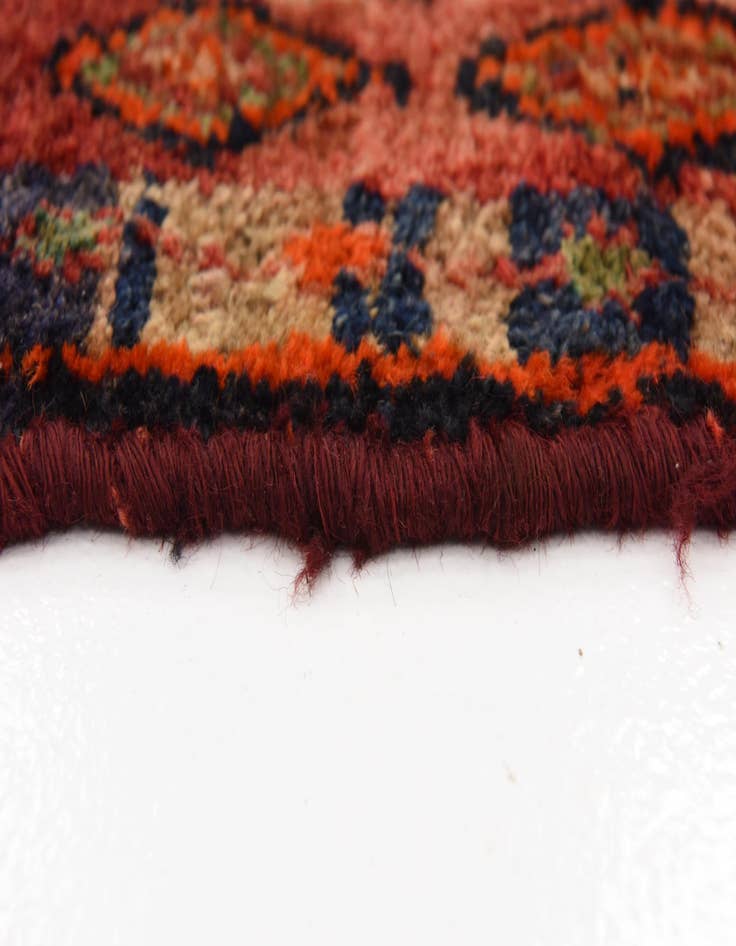 Detail image of 4' 5 x 9' Hand Knotted Sirjan Persian Wool Runner Rug