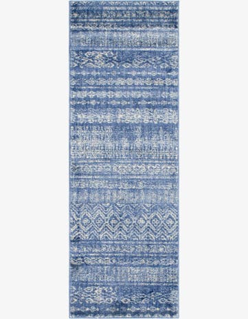 Navy Blue Solaris Runner Rug