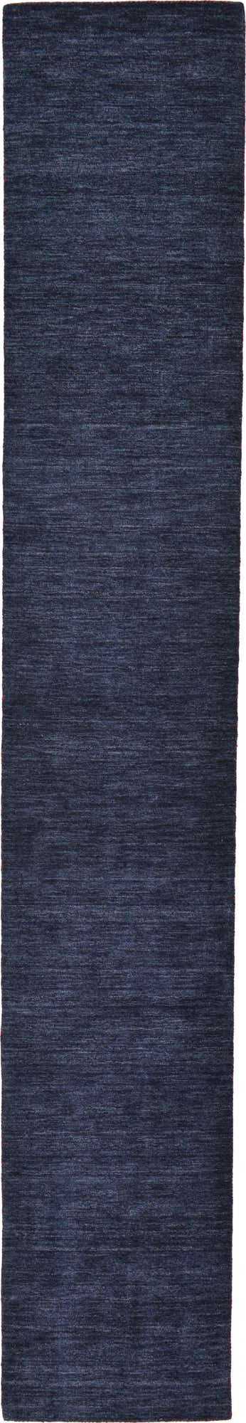 2' 7 x 16' 5 Solid Gabbeh Wool Runner Rug