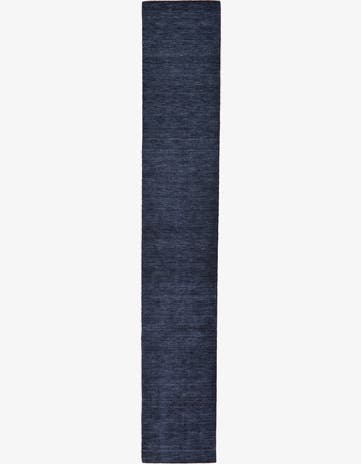 2' 7 x 16' 5 Solid Gabbeh Wool Runner Rug