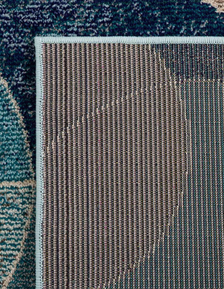 Detail image of 2' 7 x 10'  Washable Spectrum Runner Rug
