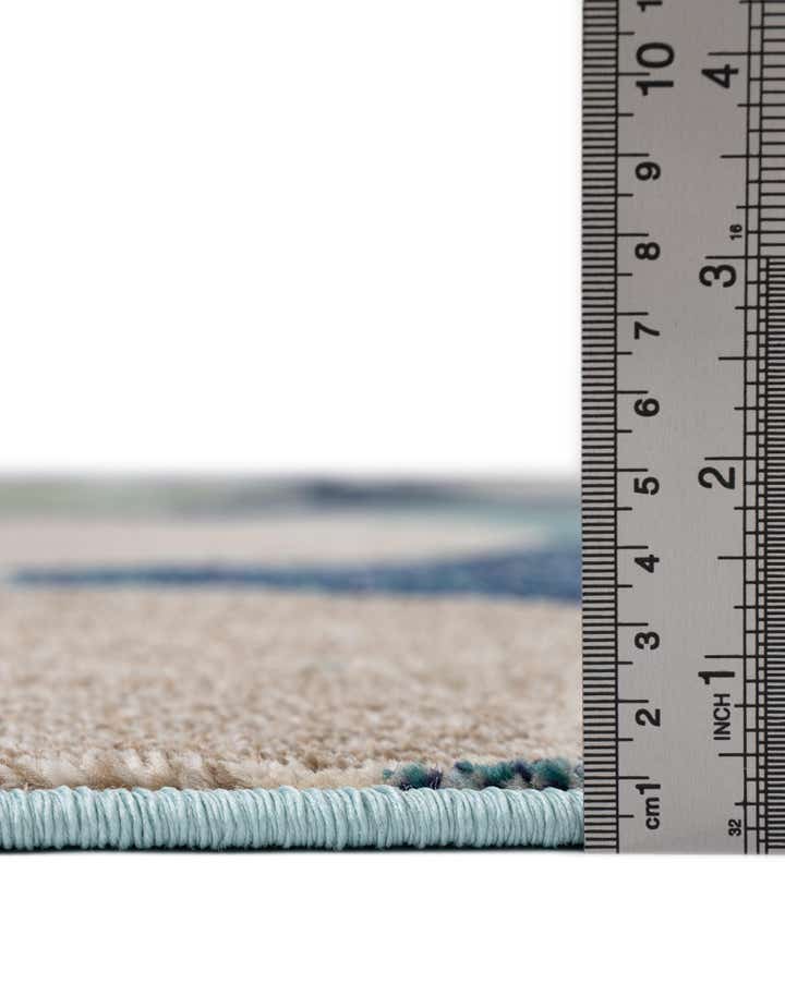 2' 7 x 10' Washable Theia Runner Rug