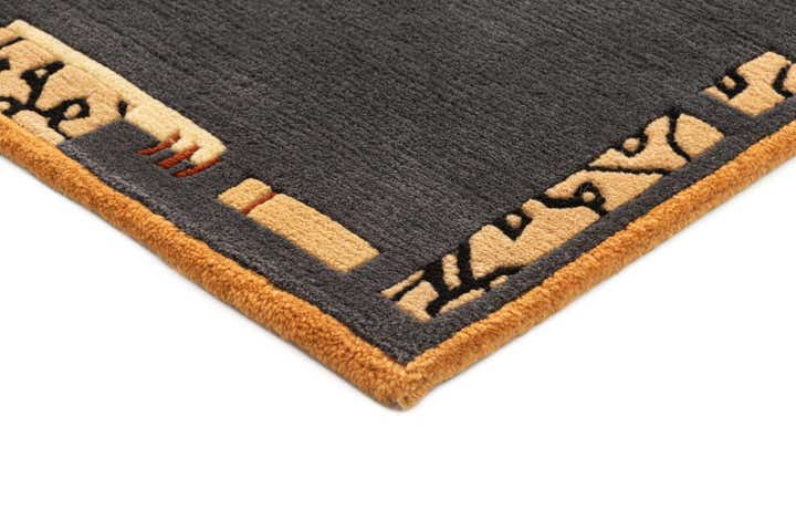 2' 3 x 4' 3 Hand Knotted Tibet Wool Runner Rug