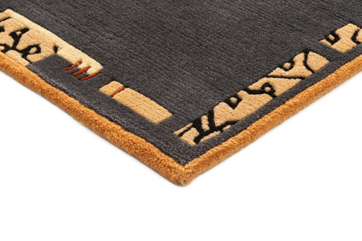 Detail image of 2' 3 x 4' 3 Hand Knotted Tibet Wool Runner Rug