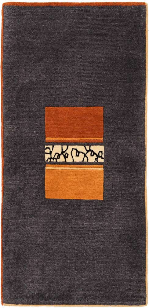 2' 3 x 4' 3 Hand Knotted Tibet Wool Runner Rug