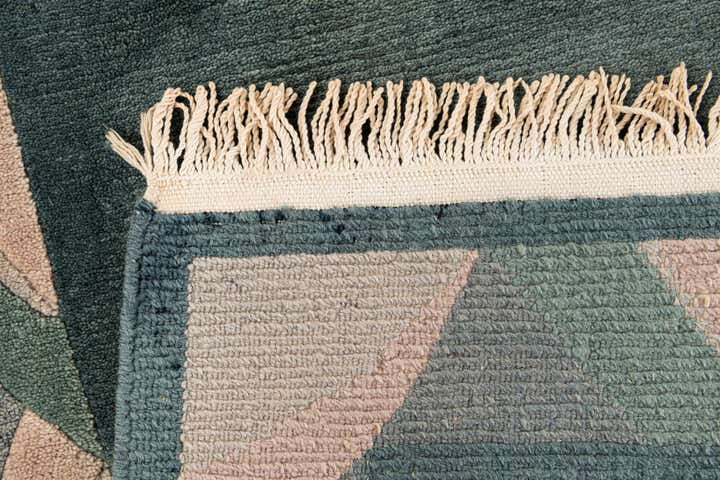 2' 6 x 8' Hand Knotted Tibet Wool Runner Rug