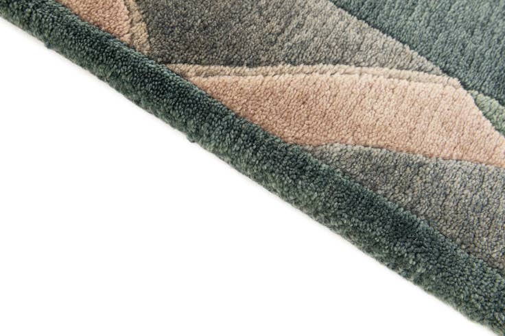 Detail image of 2' 6 x 8' Hand Knotted Tibet Wool Runner Rug