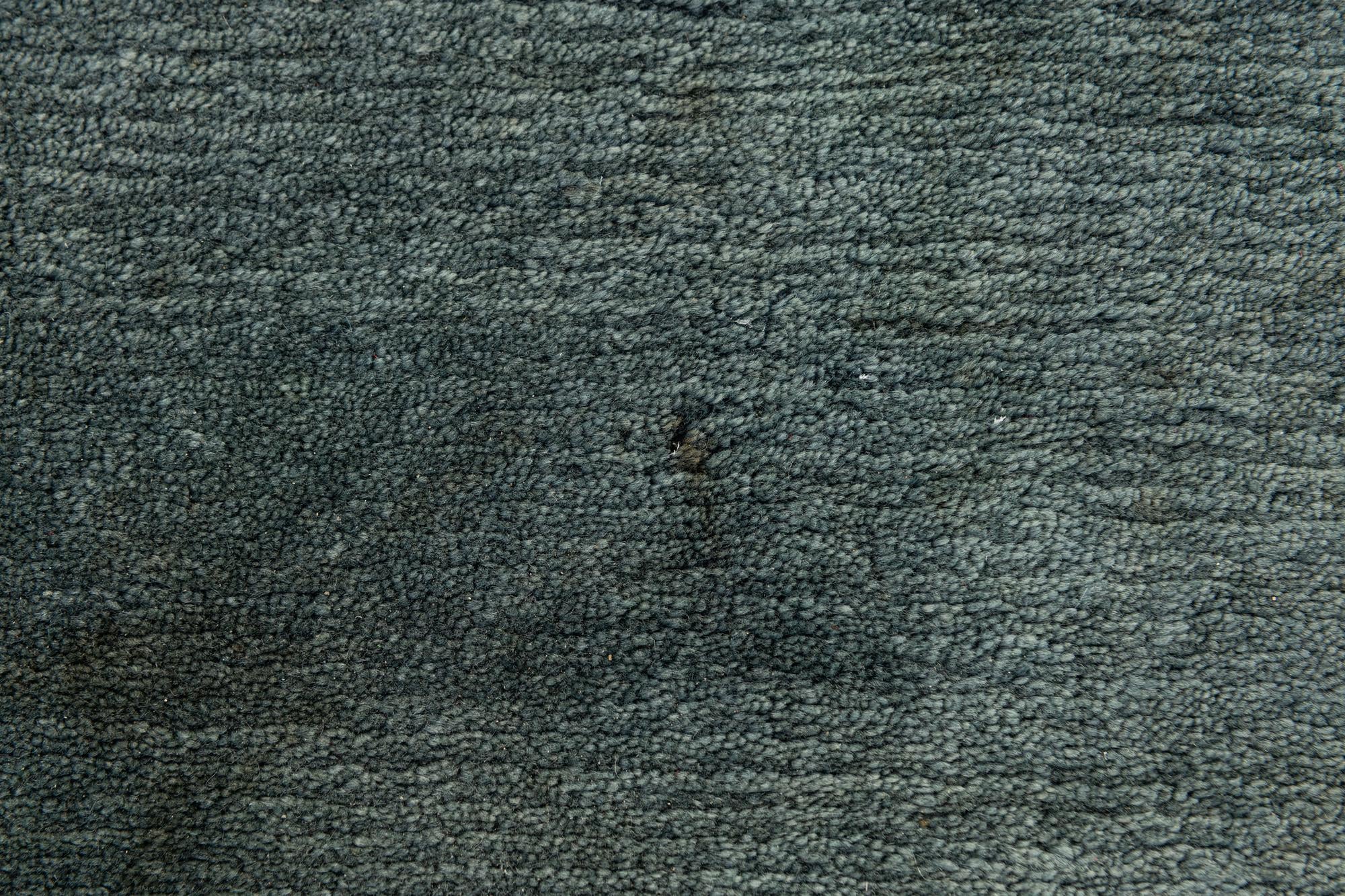 2' 6 x 8' Hand Knotted Tibet Wool Runner Rug