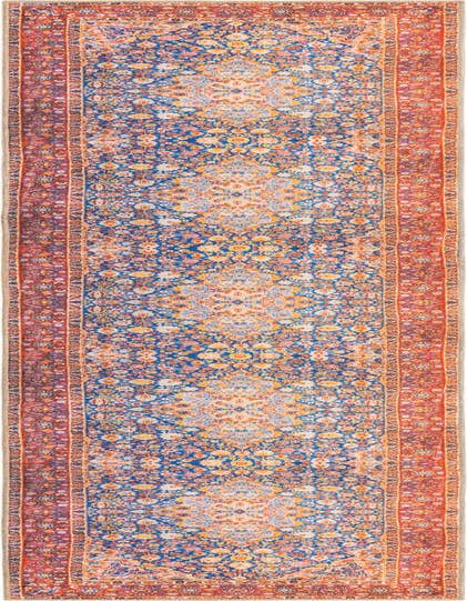 Detail image of 2' 6 x 12' Washable Timeless Runner Rug