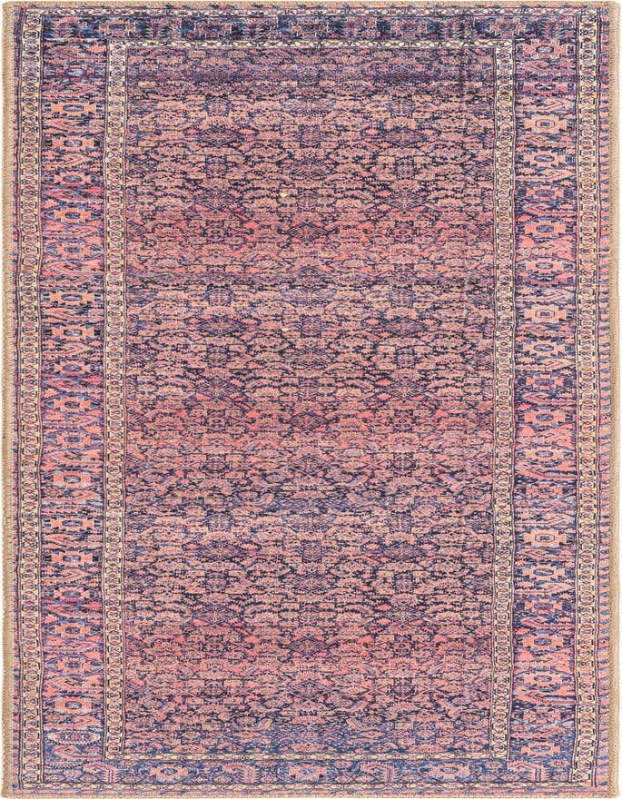Detail image of 2' x 6' Washable Timeless Runner Rug
