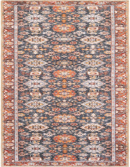 Detail image of 2' 7 x 10' Washable Timeless Runner Rug