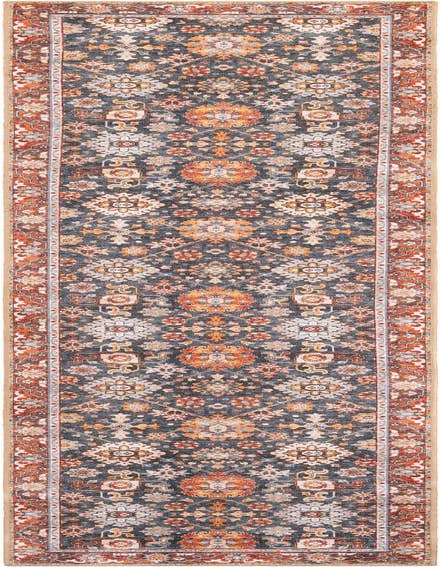 Detail image of 2' 7 x 12' Washable Timeless Runner Rug