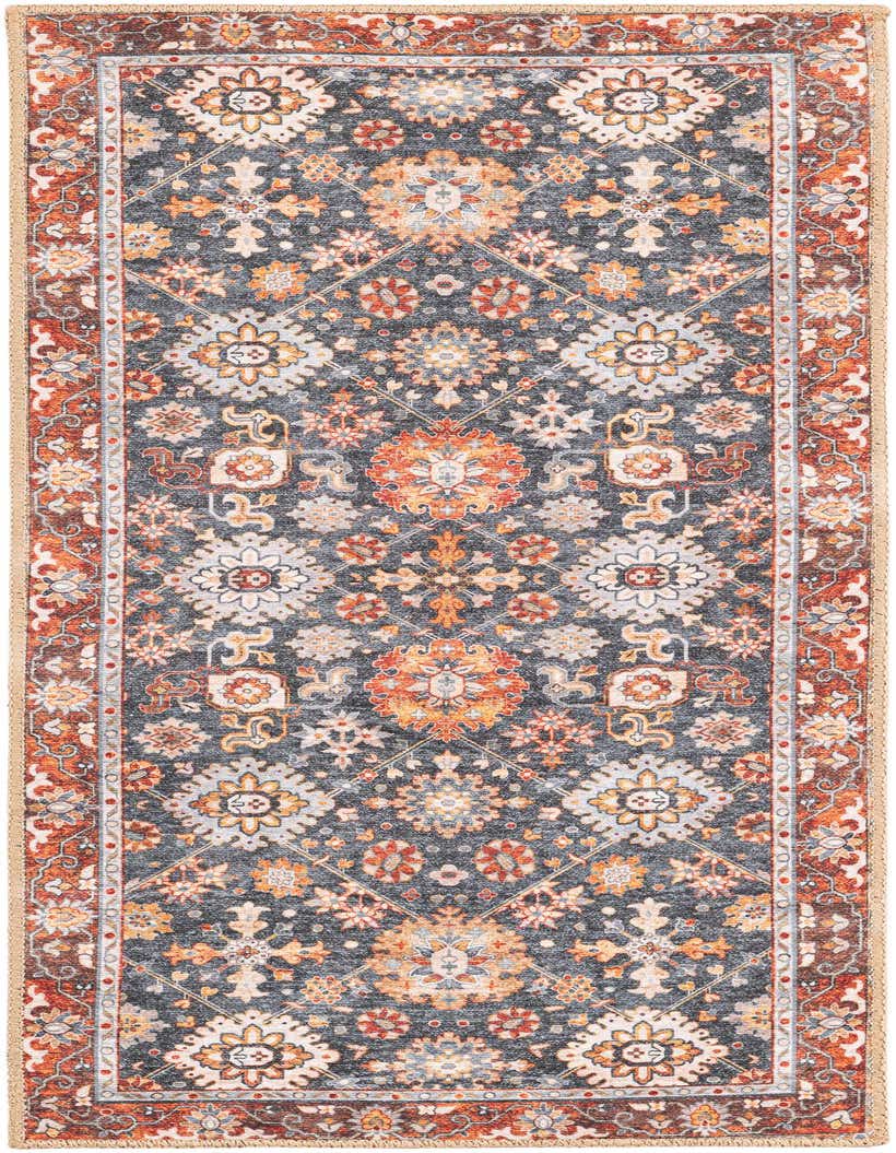 2' x 5' 1 Washable Timeless Runner Rug