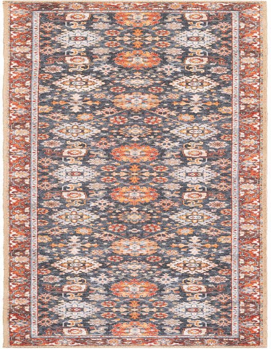 Detail image of 2' x 8' Washable Timeless Runner Rug