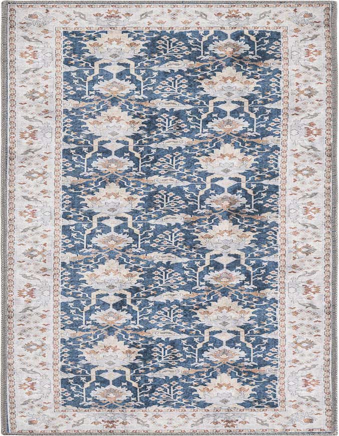 2' x 6' 1 Washable Timeless Runner Rug