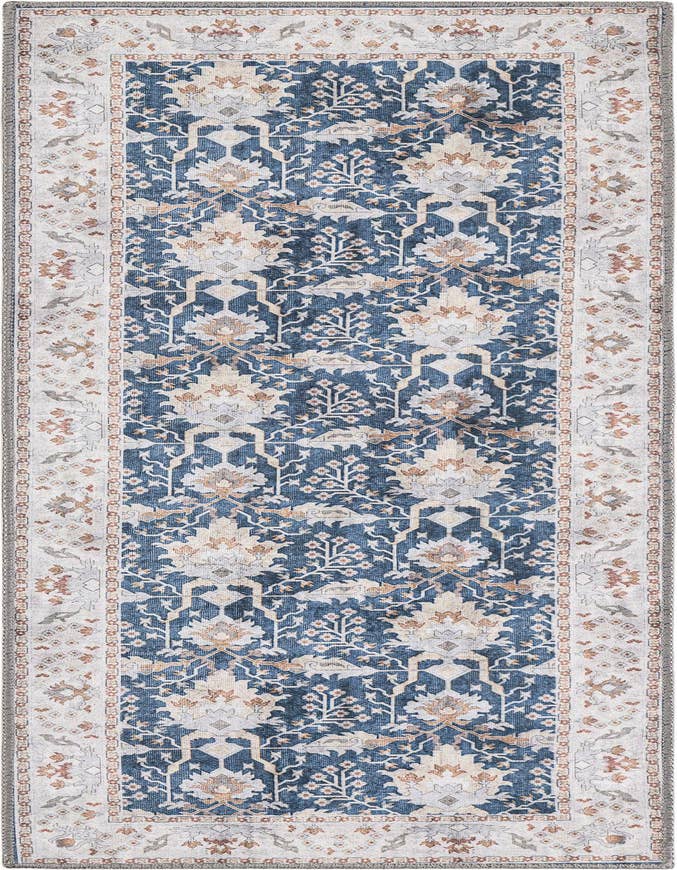 Detail image of 2' x 6' 1 Washable Timeless Runner Rug