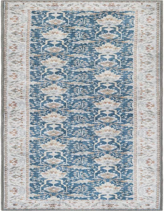 Detail image of 2' x 8' Washable Timeless Runner Rug