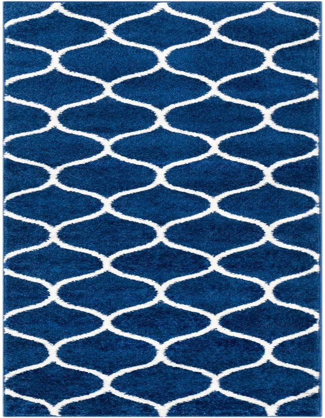 Detail image of 2' x 6' Trellis Frieze Runner Rug
