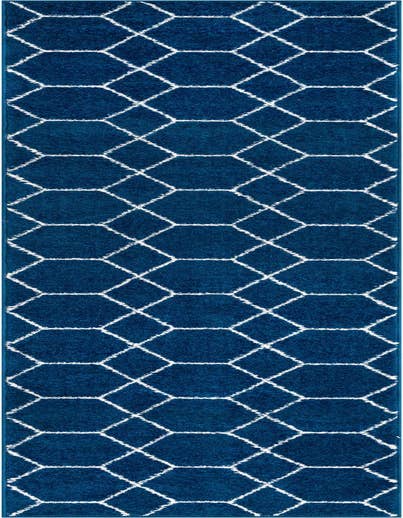 Detail image of 2' x 10' Trellis Frieze Runner Rug